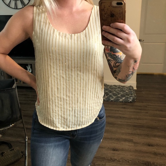 Forever 21 sequin top - Picture 2 of 4